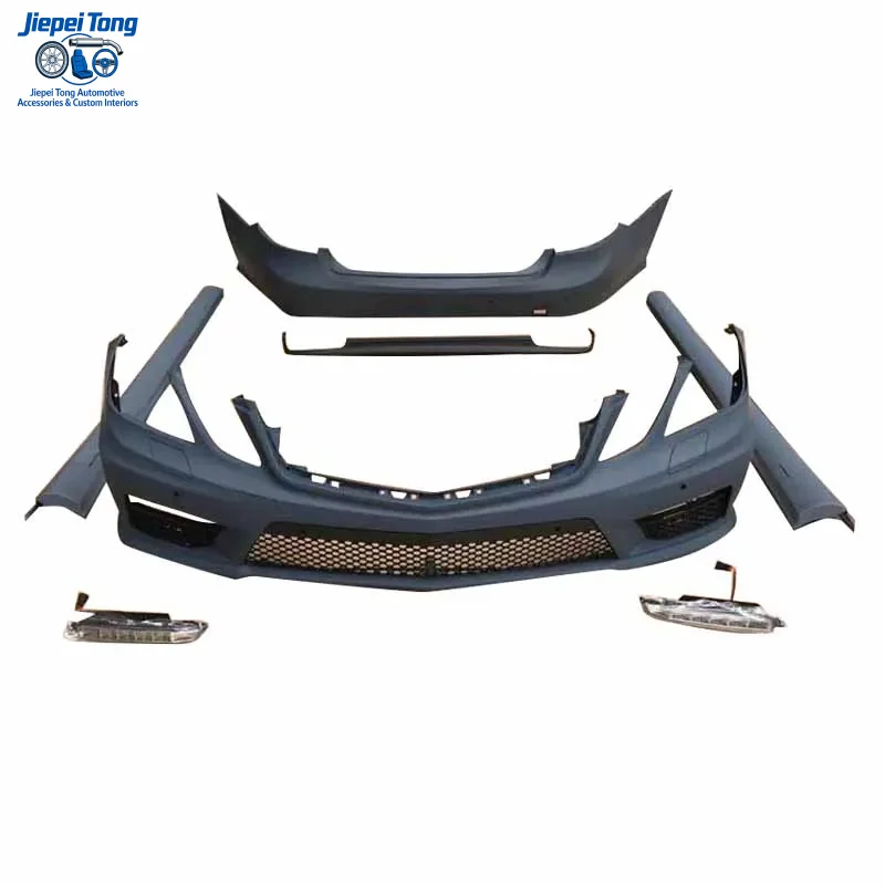 

for Bodykit E200 E300 W212 E Class Tuning Upgrade E63 Design Body Kit Spoiler Lip Bumper Hood