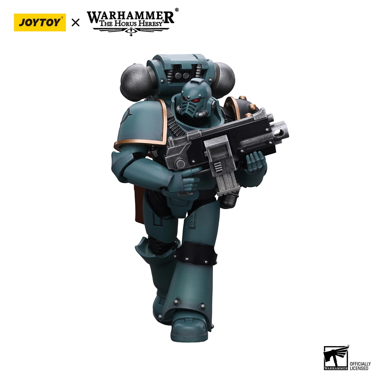 JOYTOY Warhammer 40000 1/18 Action JT9602 Sons of Horus MKIV Escouade tactique Légionnaire avec bolter