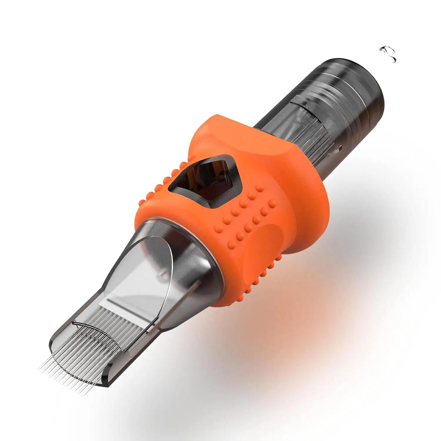 

Профессиональные иглы для татуировок, 16 шт. картриджей # 12 стандартных 15-дюймовых изогнутых наконечников Magnum Long Taper с мембраной для татуировок