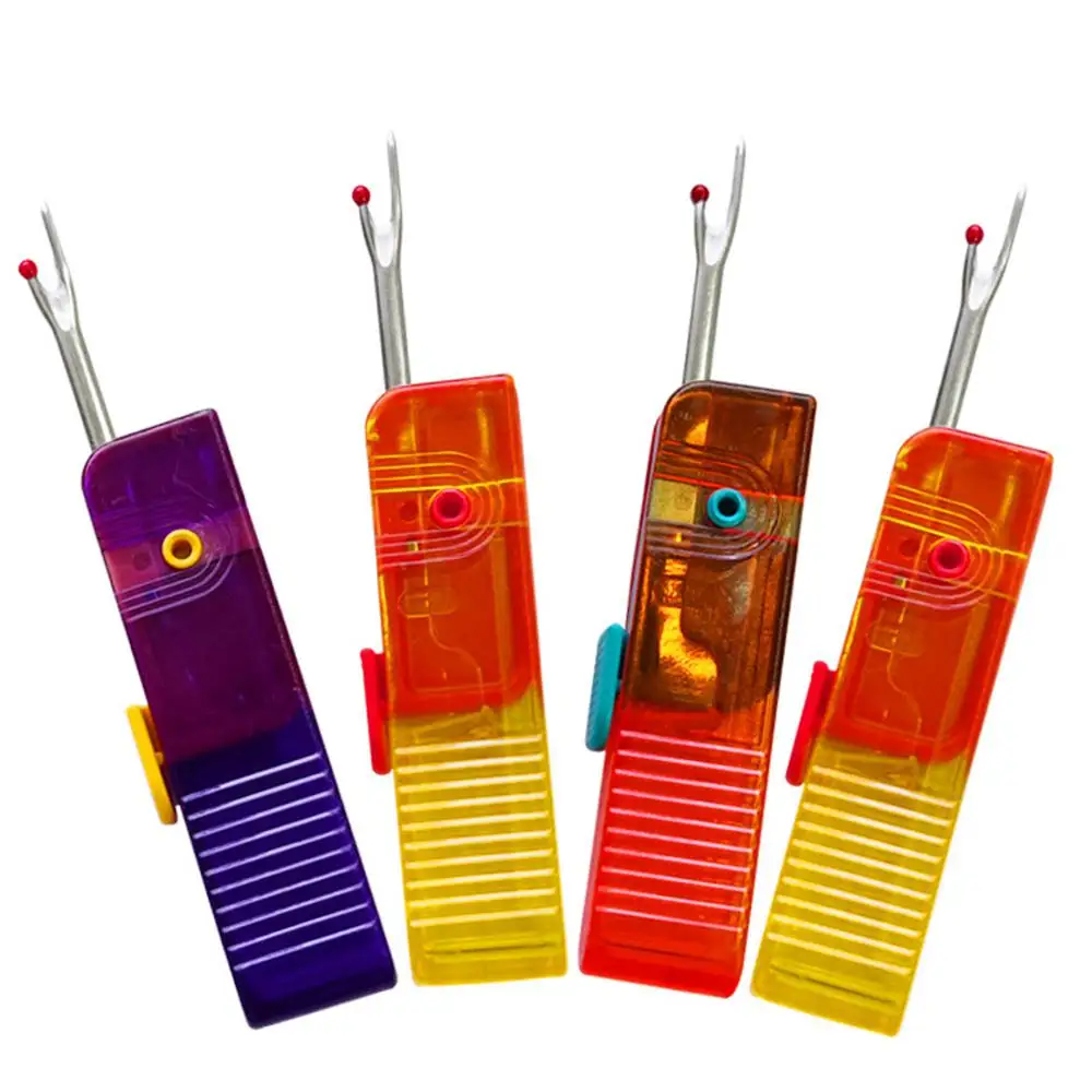 1PC Foldable Stainless Steel Thread Cutter Seam Ripper Stitch Removal Knife Needle Artifact Sewing Tools DIY Sewing Accessories