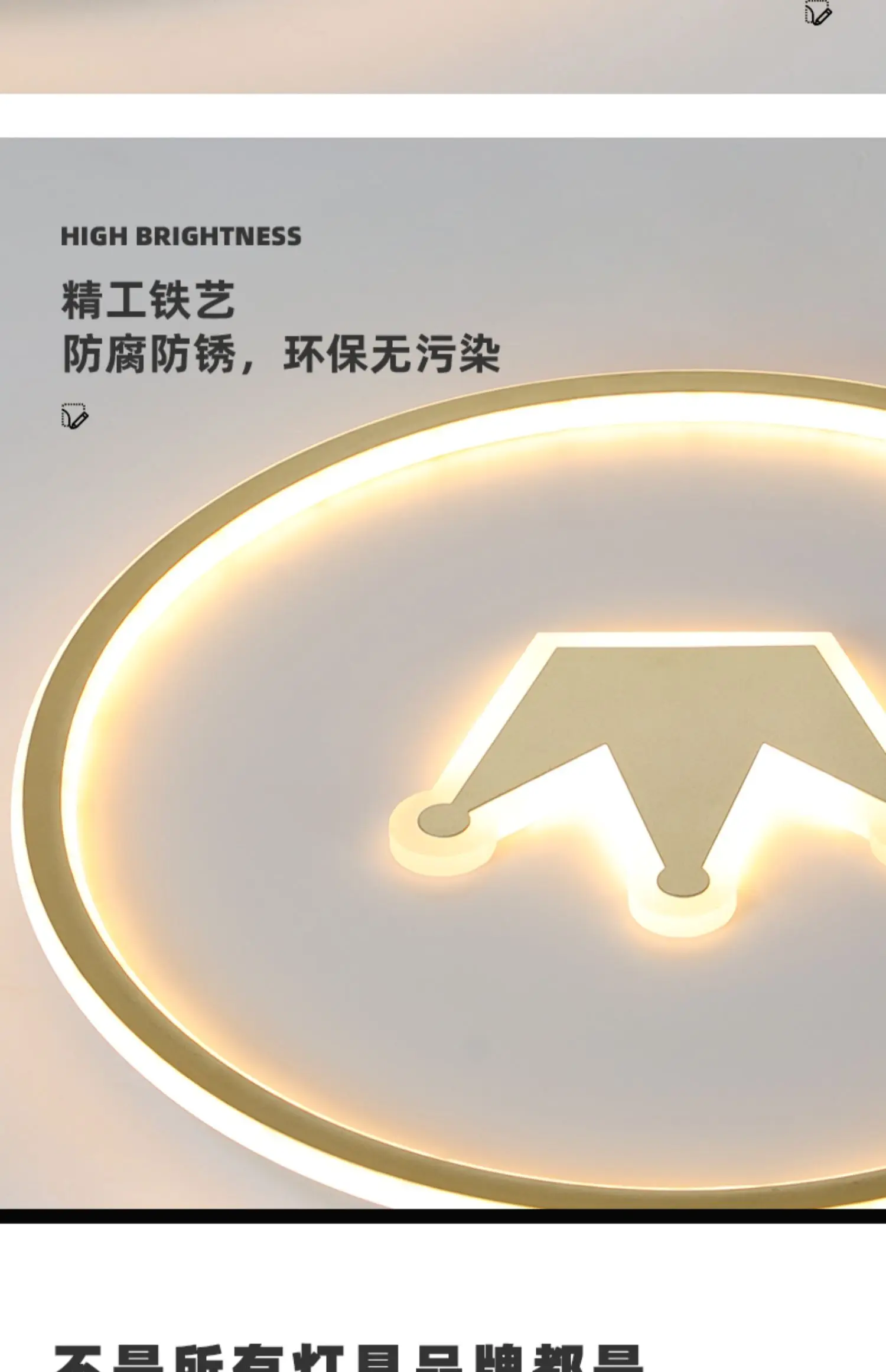 

Creative Crown Ceiling Lamp for Kids Room Decor Pink Cartoon Ceiling Chandelier Children Princess Girl Bedroom Ceiling Led Light