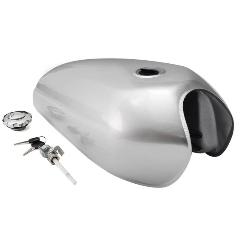 Universal CG125 Motorcycle Retro Modified Fuel Tank Kit No Side Hole with Oil Switch Oil Cap