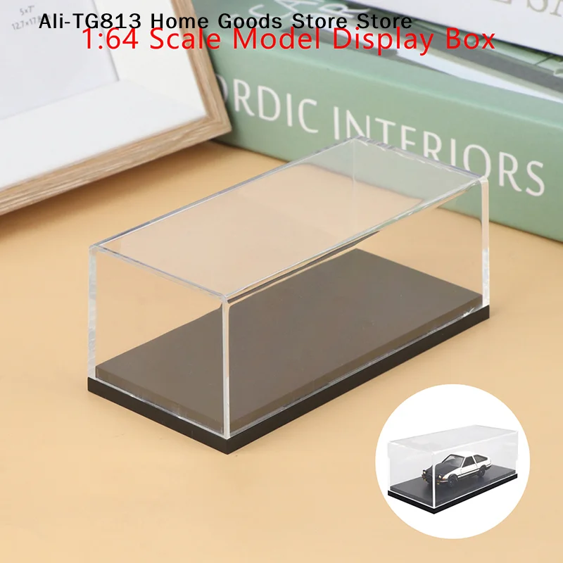

[TG813]1:64 Car Model Display Box Transparent Protective Case Acrylic Dust Hard Cover Storage Holder