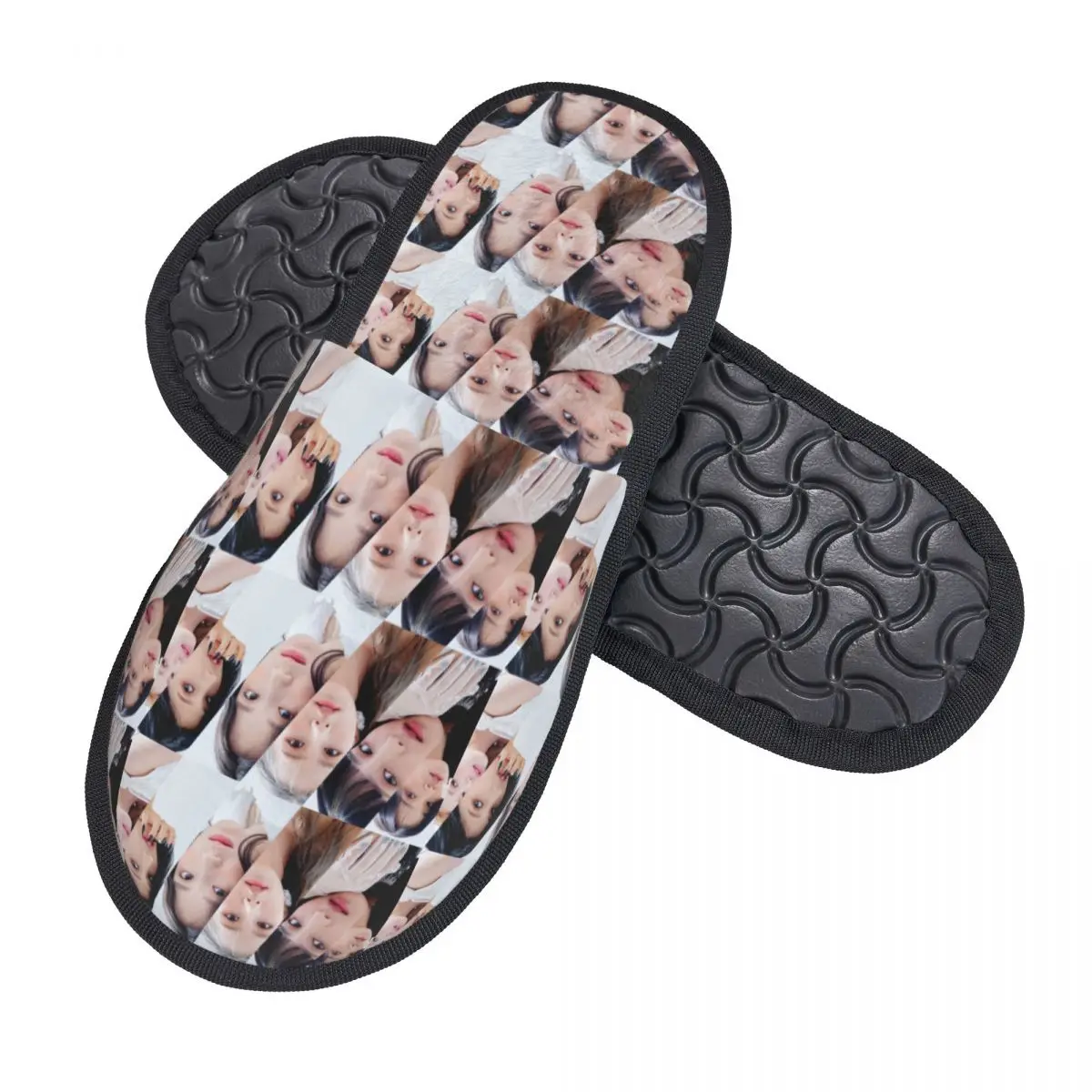 Custom Kpop (G)I-DLEs Dance-pop Soft Scuff With Memory Foam Slippers Minnie, Miyeon, Soyeon, Yuqi, and Shuhua Spa House Shoes