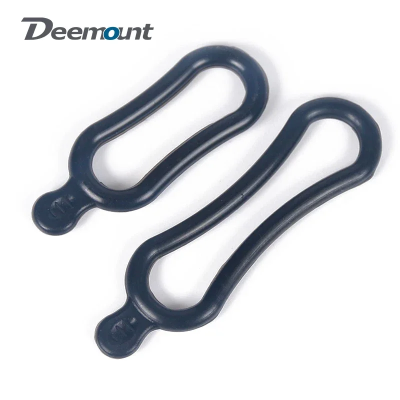 Silicone Gel Bandage Ties for Bicycle LED Lamps Handlebar Seatpost Install Headlight Rear Lamp Holder Rubber Stretch Straps