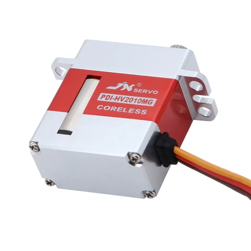 عزم دوران JX Servo PDI-HV2010MG Digital Mini Servo-11KG، ترس معدني، ألومنيوم كامل باستخدام الحاسب الآلي، بدون قلب، HV، لسيارات RC والروبوتات والنماذج