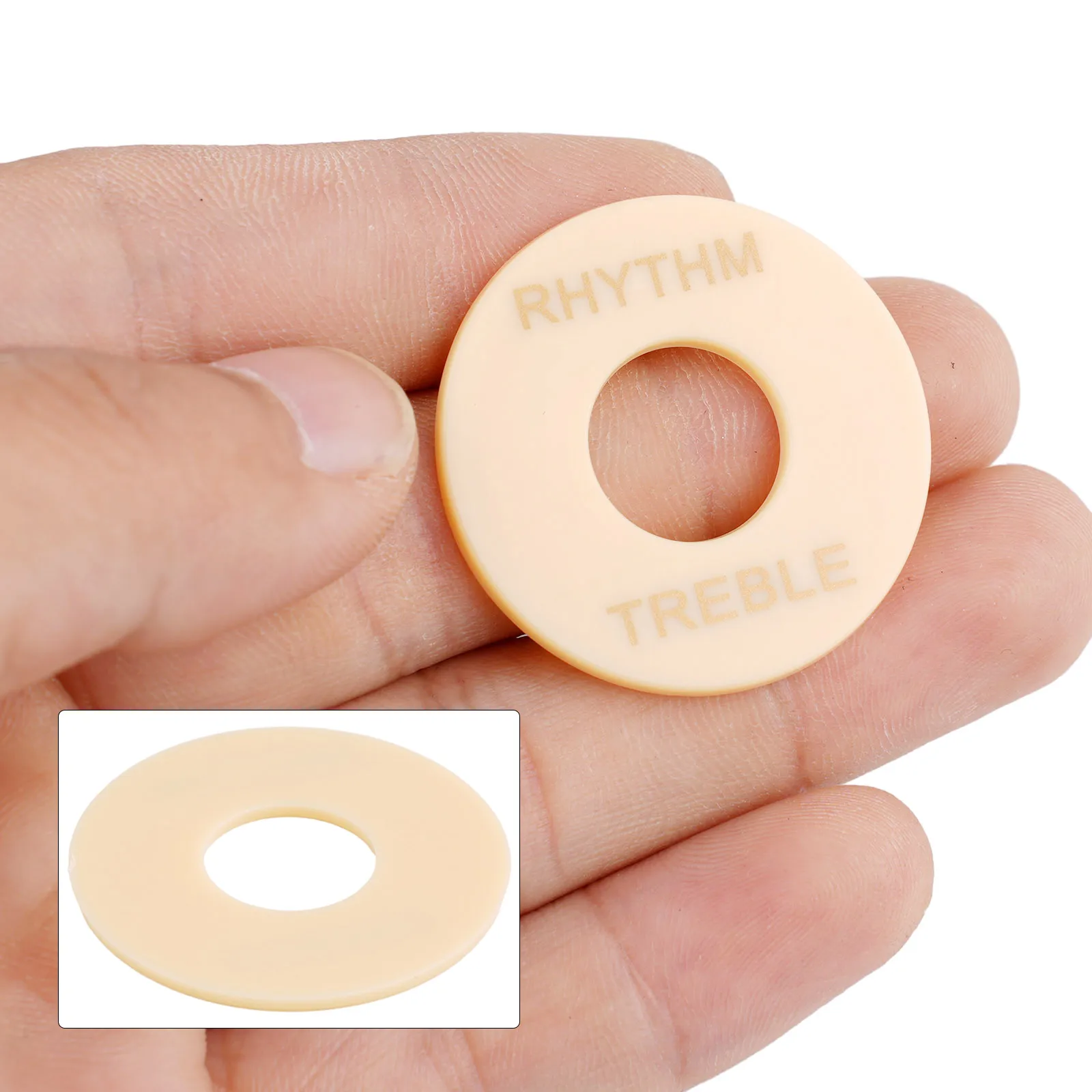 1PC Switch Surround Plate For Guitar Accessories Electric Guitar Pickup Toggle Rythm/Treble Ring For Gibson Les Paul Guitar