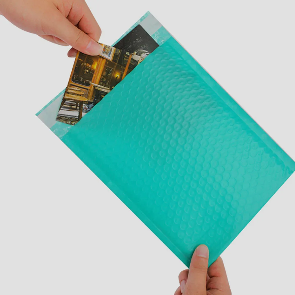 

50Pcs Bubble Mailer Self-Sealing Pe Delivery Bags Puncture Resistant for Shipping Non-Fragile Items Small Business Packaging
