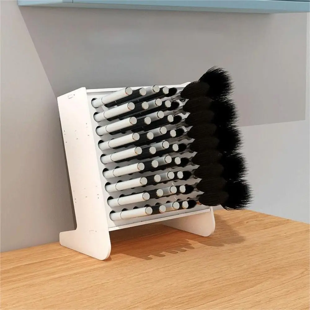 Multifuncional Diagonal Pen Holder, Prático Plug-in Desktop Storage Rack, Jardim de Infância Recipiente Infantil