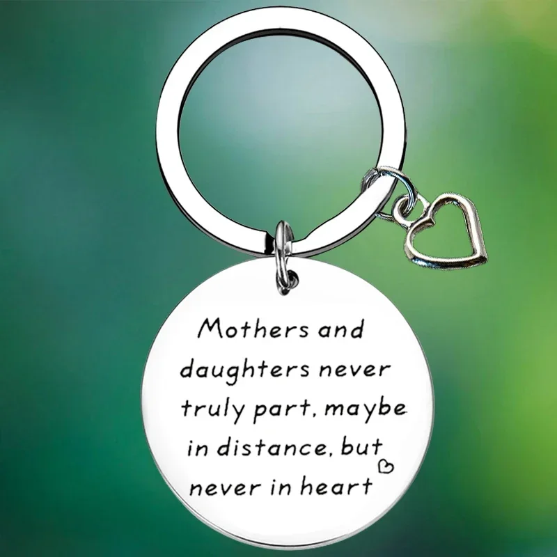 Mothers Daughters Keychain Mama Gift Key Chain Pendant mummy birthday Christmas Gifts