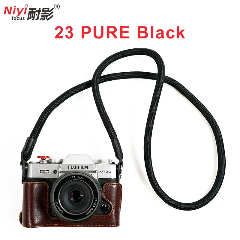 Camera Neck Shoulder Strap Belt for DSLR Camera for Sony Nikon Canon Fuji Pentax Panasonic Olympus Thicker Hiking Rope Style