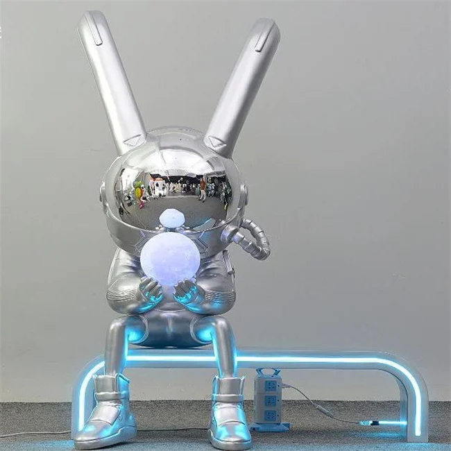 Modern Abstract Art Model  Luxury Floor Lamp Human Floor Lamp Sculpture Floor Lamps Indoor