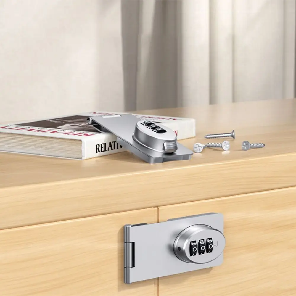 

Durable 3-digit Cabinet Door Lock Protect Antirust Code Lock Firm ABS and Stainless Steel Baby Safety Locks Kids