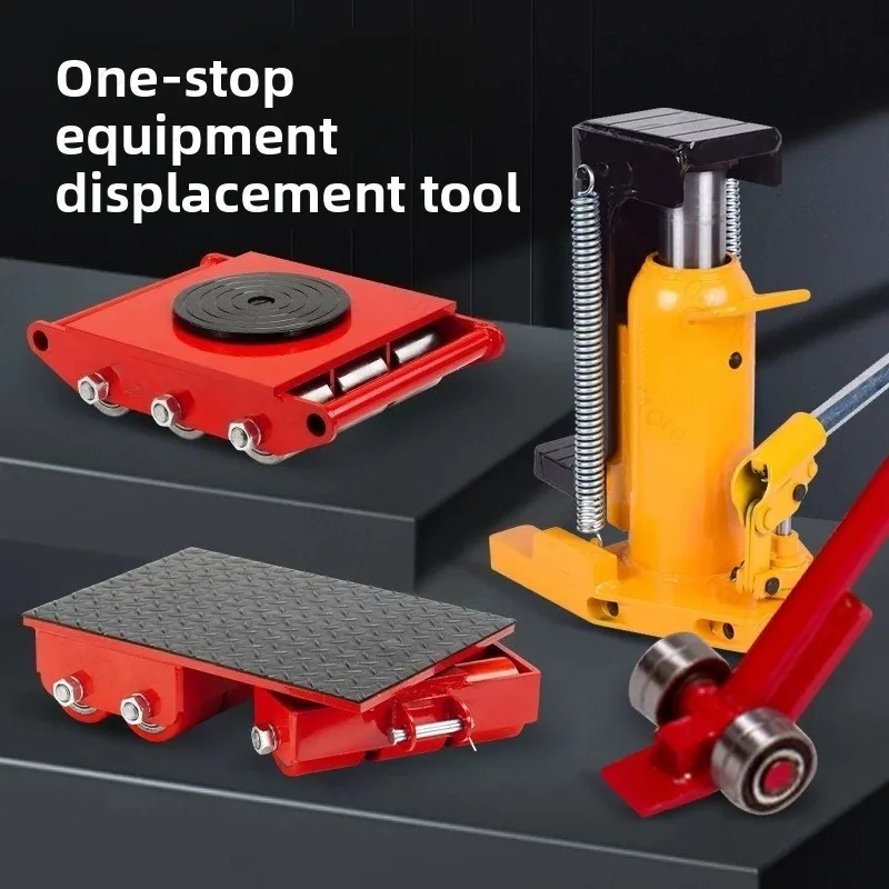 6 Tons Platform Wheel Load Industrial Weigh Large Handling Wheel Truck Heavy Equipment Mobile Universal Tank Wheel