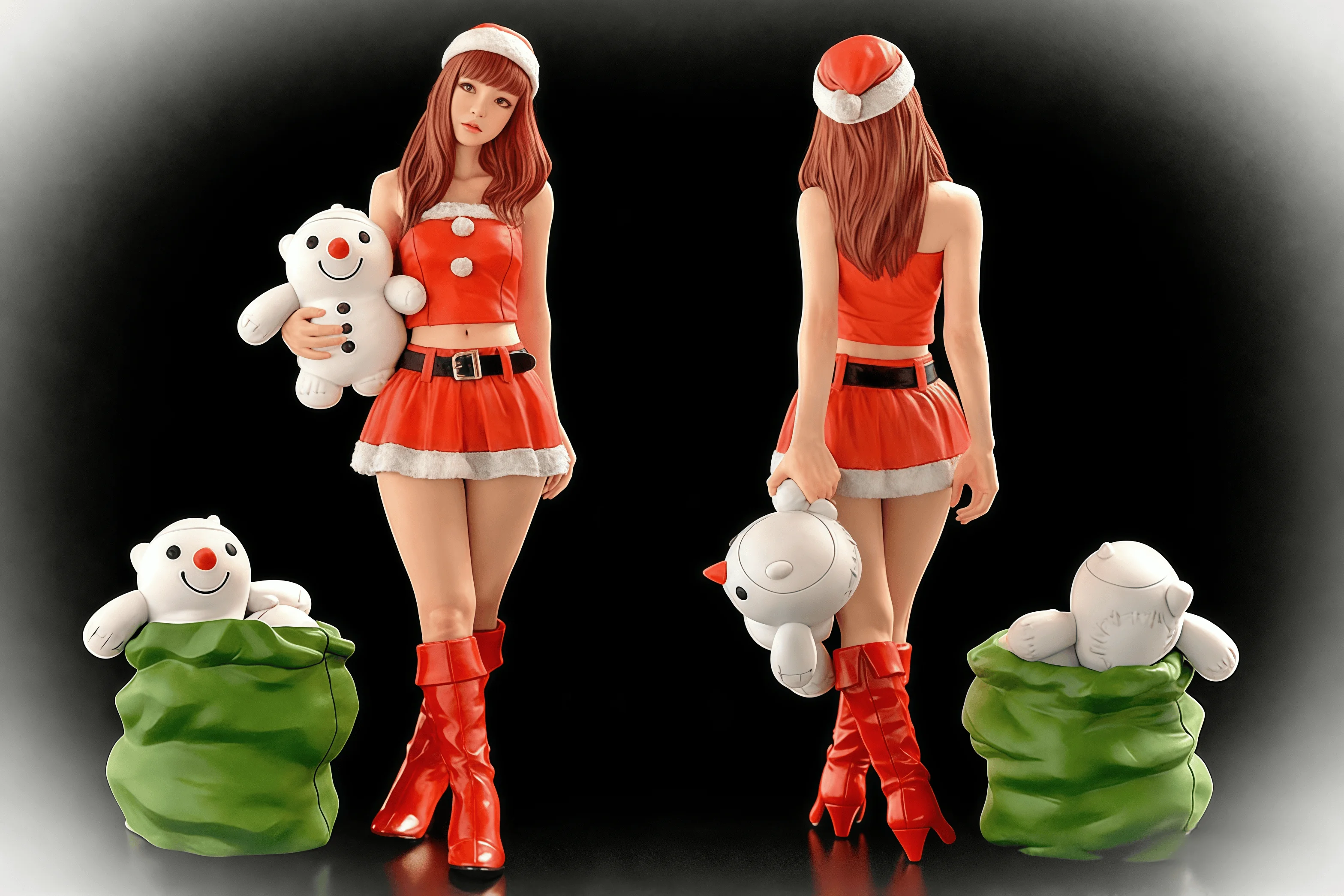 

1/20 Die-casting Resin Model Assembly Kit, GK， Beautiful Girl, Unpainted, Needs To Be Assembled