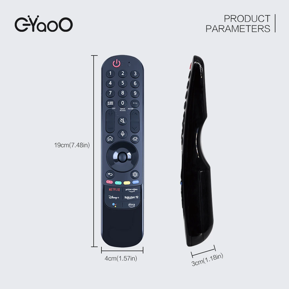 New MR22GA MR22GC For LG Magic Voice Remote Control AKB76036509 43NANO75 55UP75006LF OLED55A1RLA GA-21BA