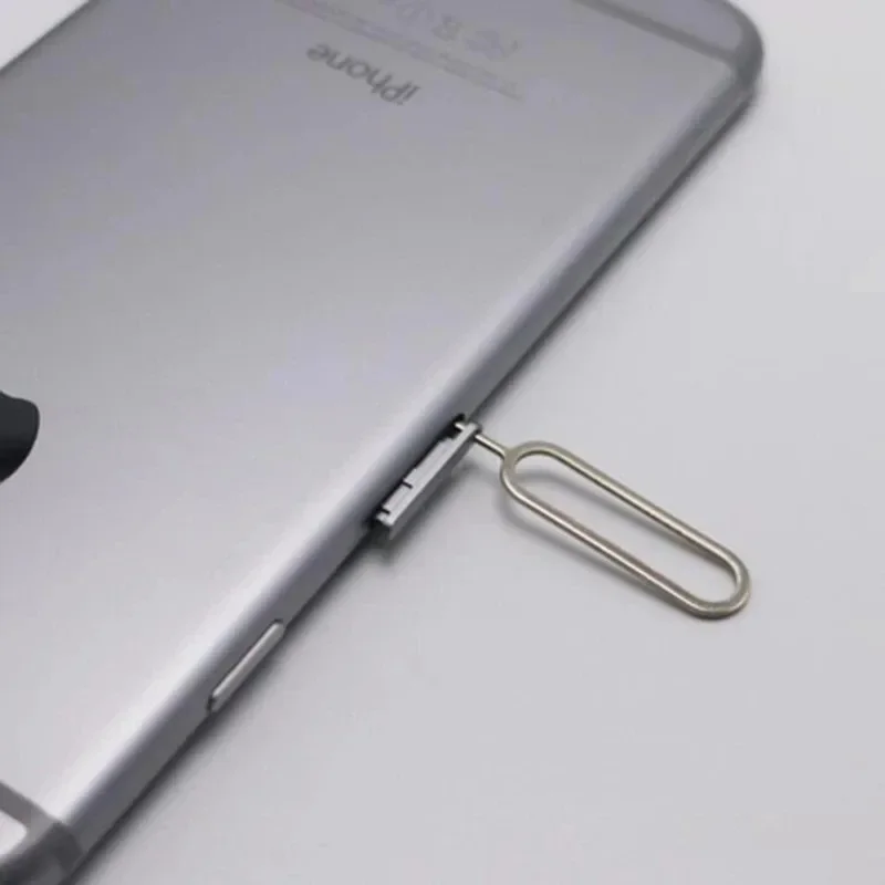 100-1 Stuks Sim Kaart Lade Pin Uitwerpen Verwijdering Naaldopener Ejector Universele Tray Uitwerpen Pin Voor Iphone 15 14 Samsung Xiaomi Telefoon