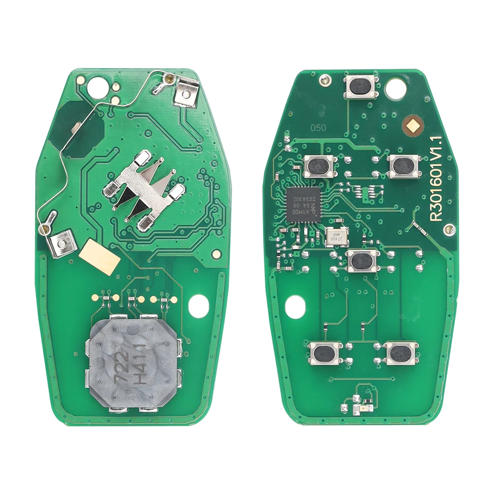 Leo Smart Remote key For Jeep Grand Wagoneer Wrangler Unlimited  2021-2022 FCC:M3NWXF0B1   433MHZ ID:4A-CHIP