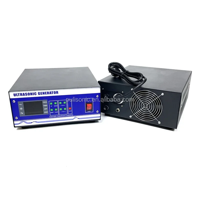 1500W Piezoelectric Transducer Ultrasonic Power Supply Digital Industrial Washing Equipment Ultrasound Generator