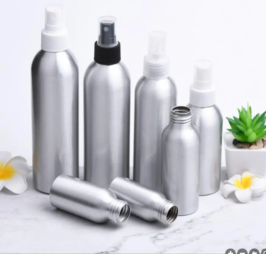 

150ml200ml Aluminium bottle metal bottle mist sprayer pump mist sprayer perfume facial toner toilet flower fragrance packing