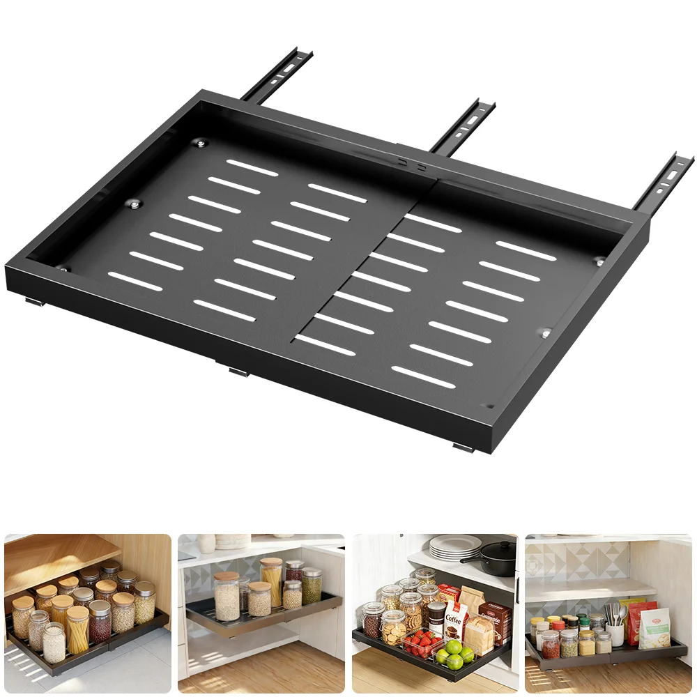 Telescopic Drawer Storage Rack for Cabinets