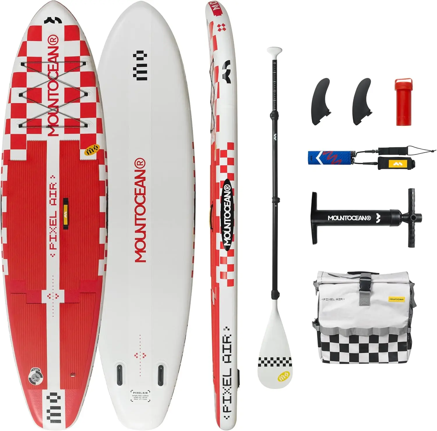 

Up Paddle Board Inflatable Light Weight Compact Travel ISUP Board with Full Set Accessories,4 Piece AD Paddle,Small