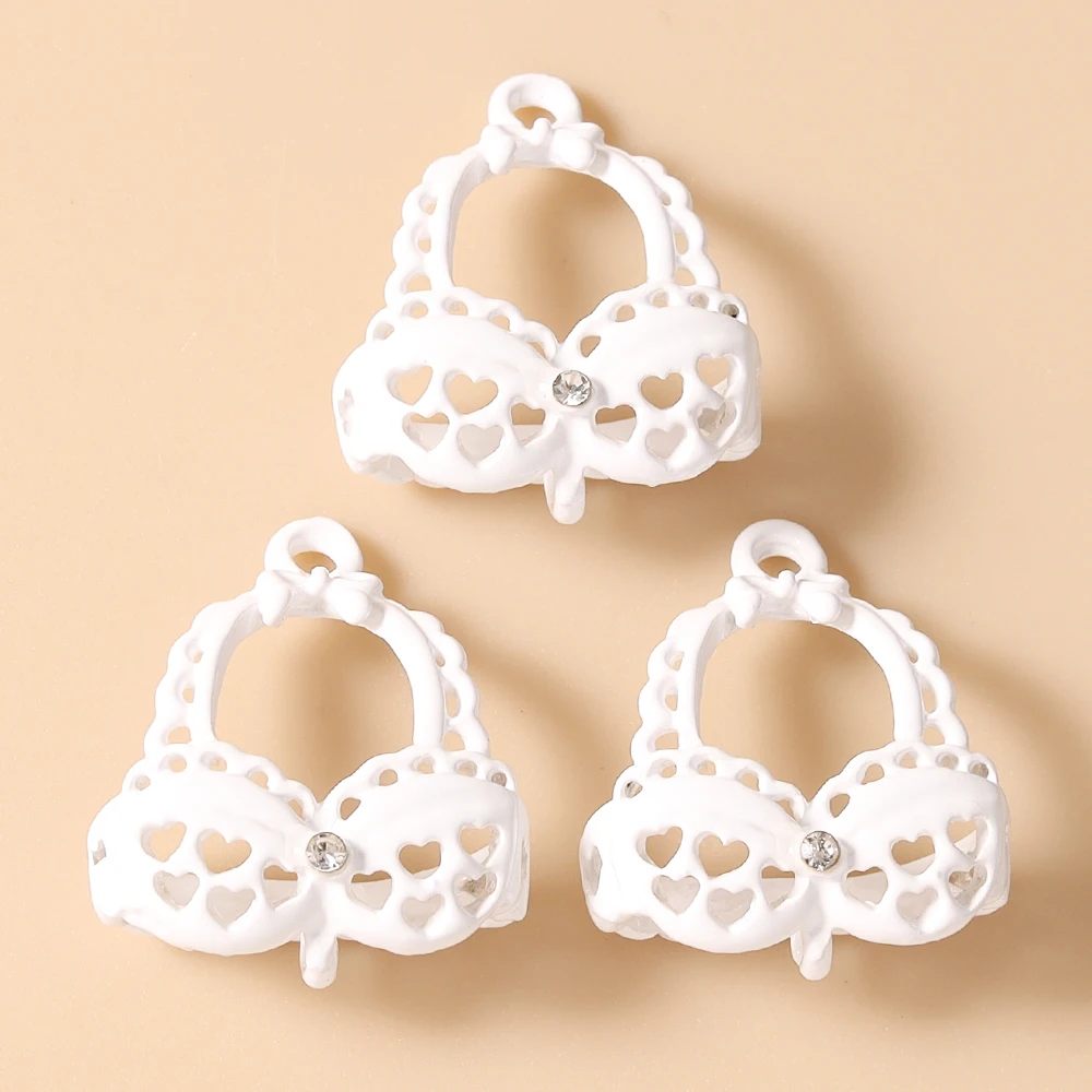 Leslie 5 Stück Neonfarbene Sommer-Strand Sexy Bikini Anhänger für DIY Ohrringe Halsketten Handgemachter Schmuckherstellung – Detail 11