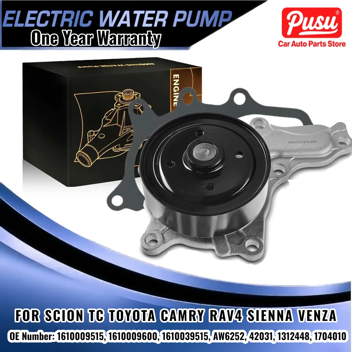 

Toyota Camry/Highlander/RAV4/Sienna 2009-2018 2.5L 2.7L Engine Water Pump 1610009515,1610009600,1610039515,AW6252,42031