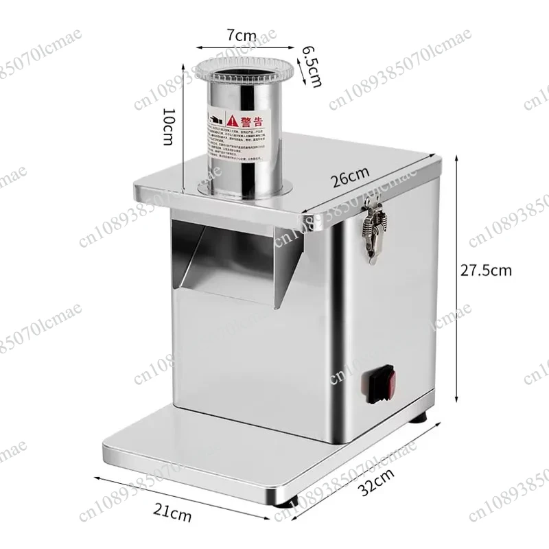 Multifunctional Fruit and Vegetable Cutter 220/110v Commercial Household Stainless Steel Dicing Machine for Potato Radish Fruit