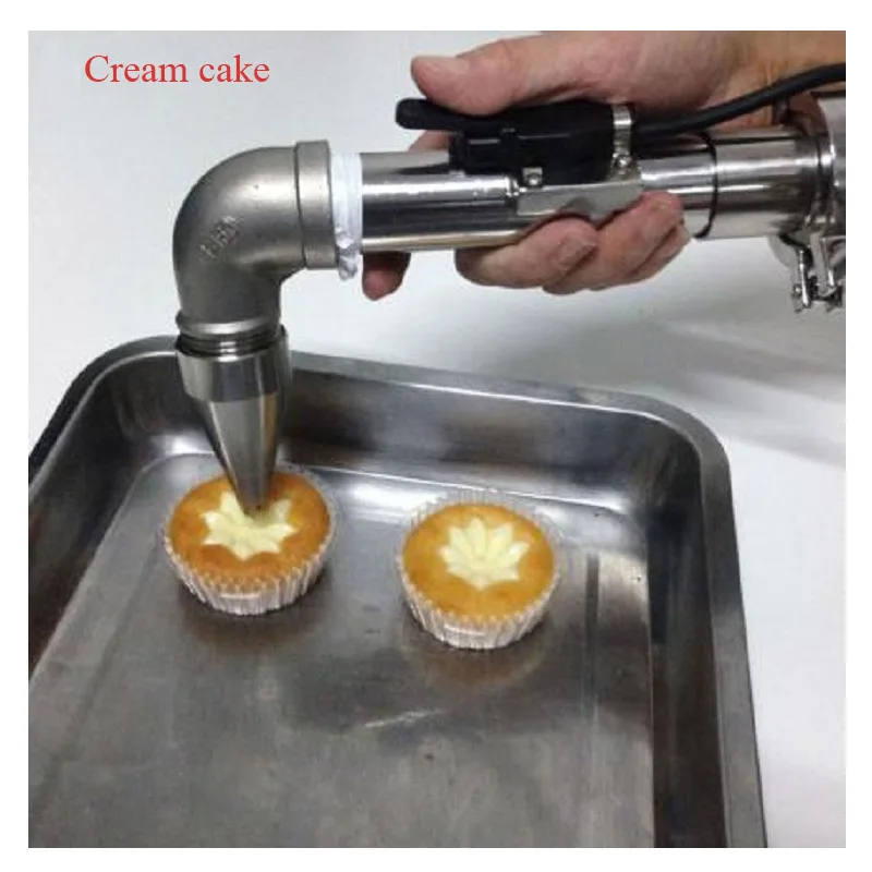 Semi-automatic Butter Cream Dessert Cake Puff Chocolate Filling Filling Machine