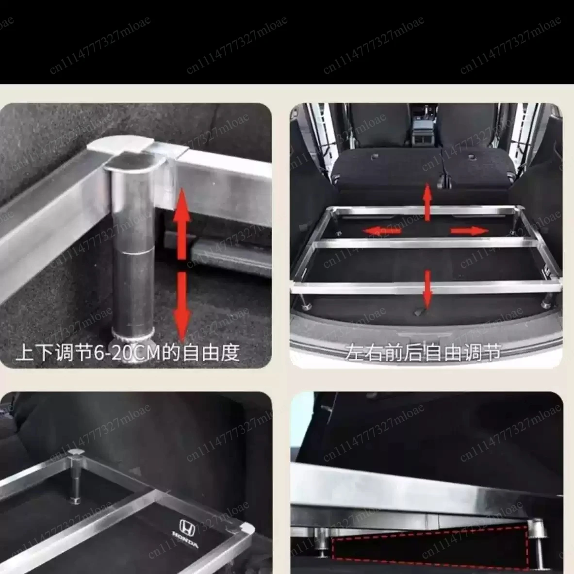 Leveling frame Shelf Telescopic modification Bed Height increase expansion Trunk Car mattress Universal bed frame