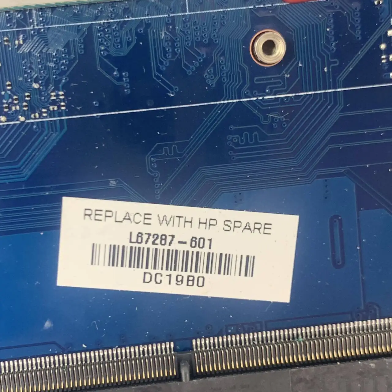 Para HP 15-CS Laptop Placa-mãe DAG7BLMB8D0 L67287-001 L67287-501 L67287-601 Com SRGKL I5-1035G1 CPU 100% Testado Funcionando Bem