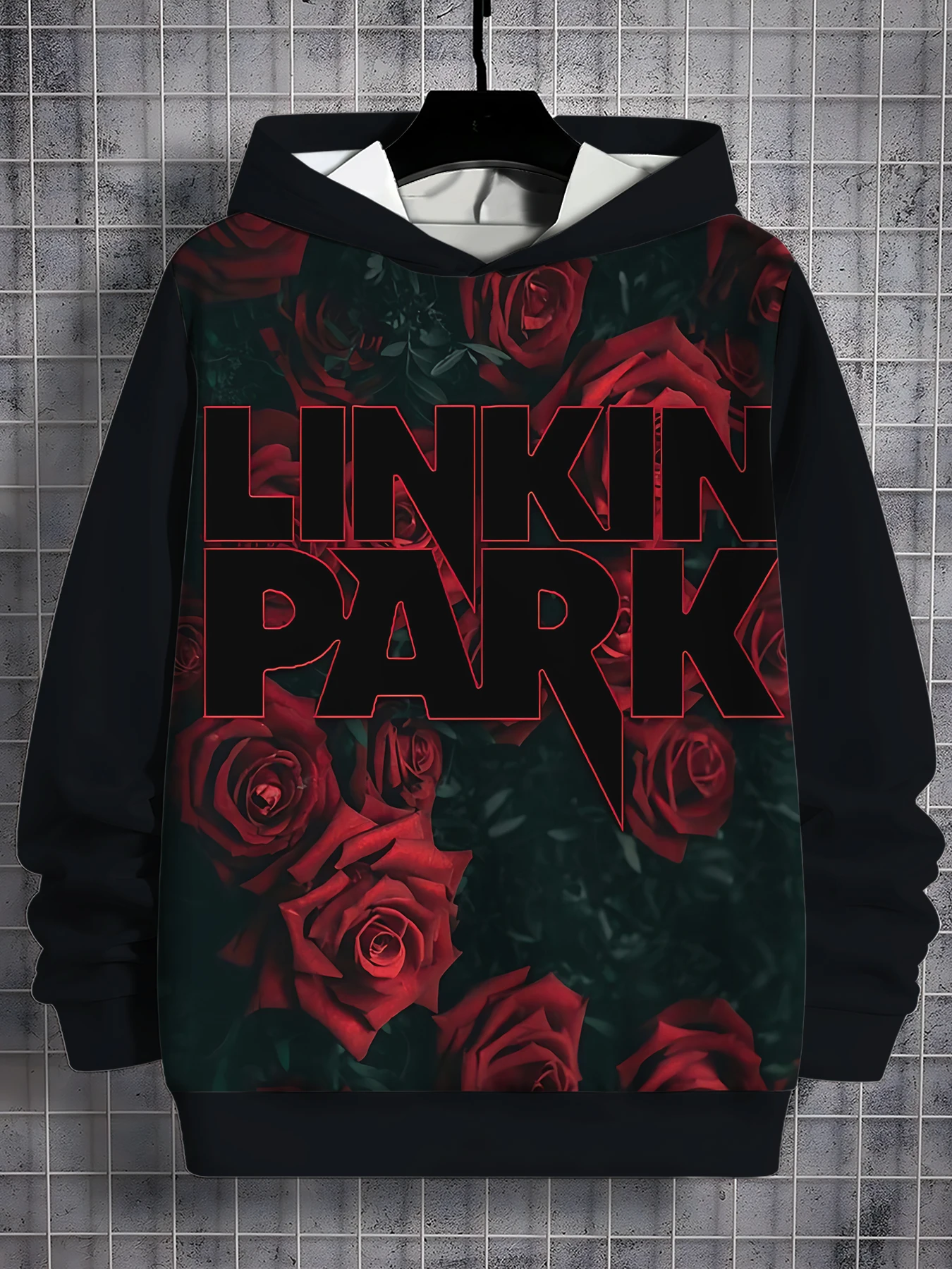 ثلاثية الأبعاد طباعة العالم روك باند لينكين P-Park جميع المواسم الأطفال بلوزة غير رسمية كول البلوز القمم للجنسين الملابس صبي فتاة هوديس #2