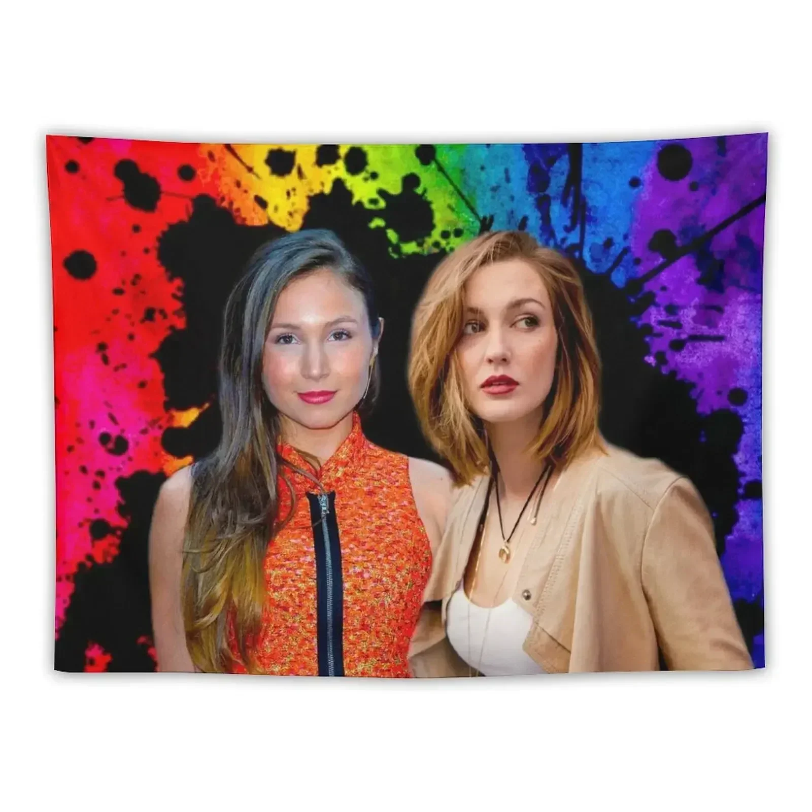 Waverly & Nicole (Wayhaught) Tapestry Room Decor Cute Home Decor Accessories Decorative Wall Tapestry