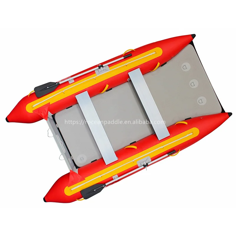 

CE China Factory 13ft 3.9m PVC Catamaran Inflatable Fishing Boats On Sale
