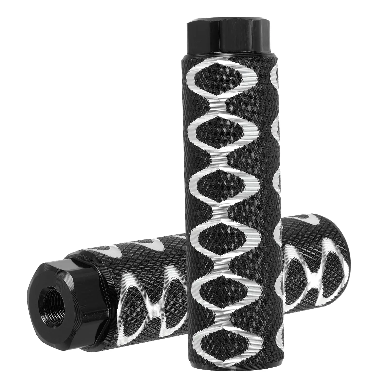 AliExpress DOMEN Bike Anti-Skid Pegs Bike Pedal Aluminum Alloy Lead Foot Rest Pegs For MTB BMX Bike Fit 3/8'' Axle Footrest Bike Accessorie