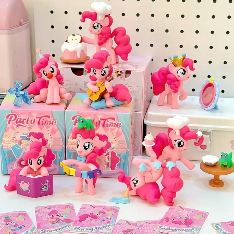 

Funism My Little Pony Blind Box Pinkie Pie Action Figure Collectible Toy Desktop Ornament Home Decoration For Adult Collectors