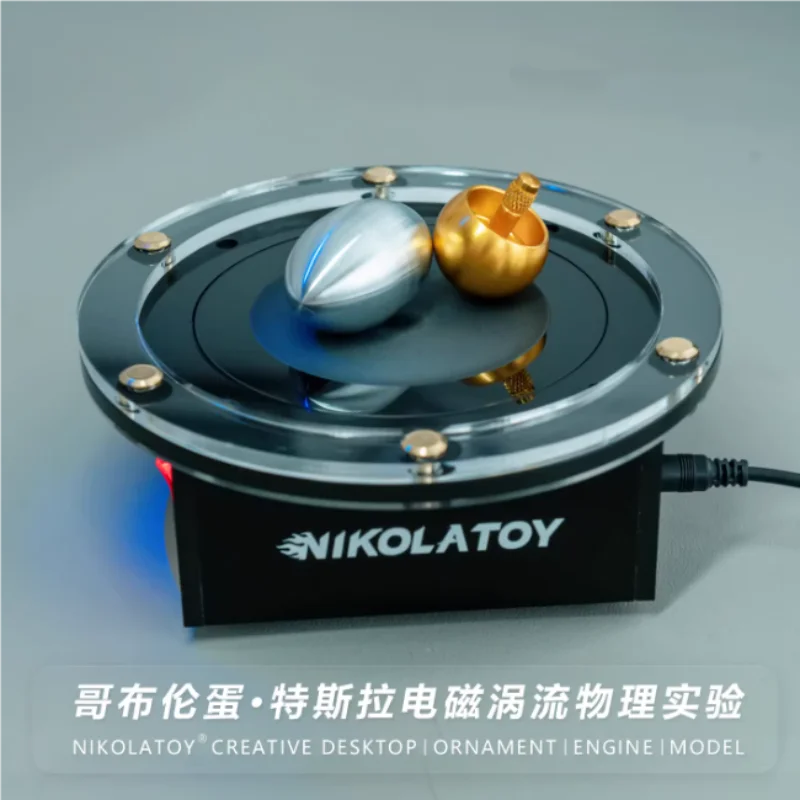 Tesla Electromagnetic Vortex Columbus Egg Scientific Physics Experiment Teaching Aid Technology Toy Gift
