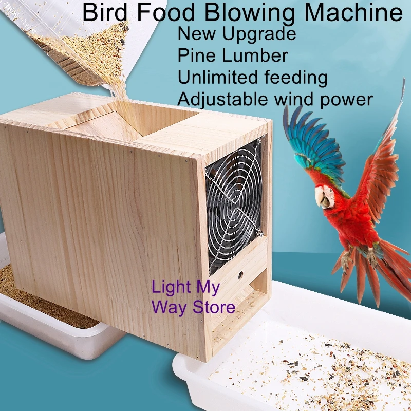 Bird Food Separator Screening Blowers Parrot Bird Food Blowers Yellow Grain Mixed Grain Impurities Millet To Blow Hulls