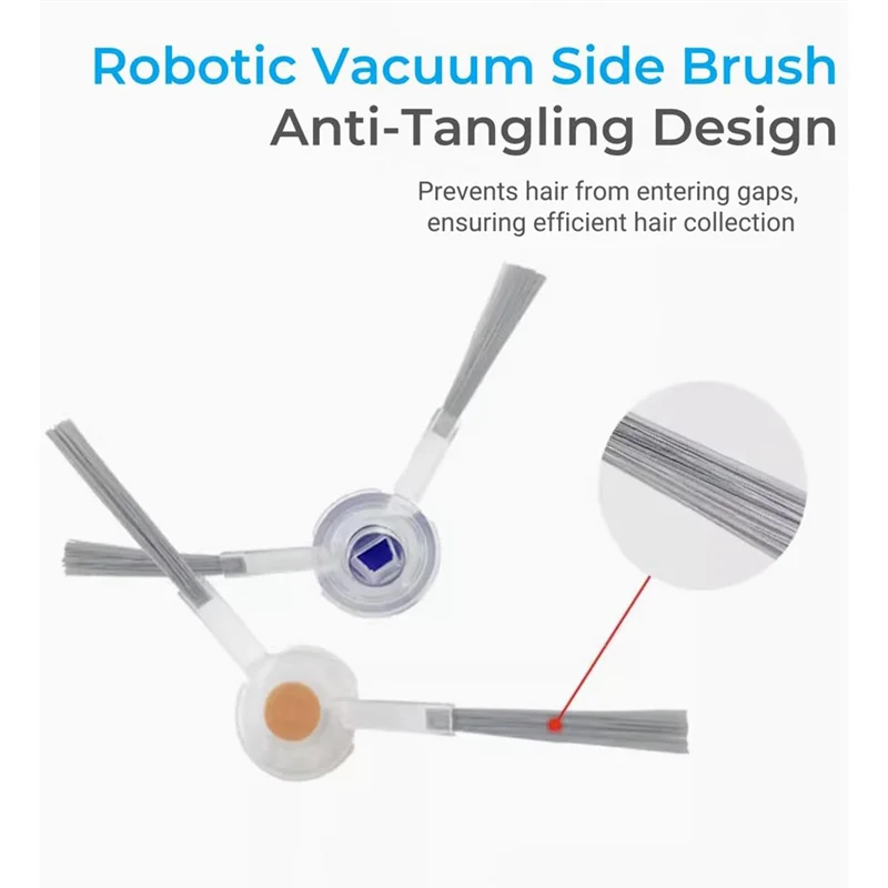 B99A-Replacement Accessories Set For Narwal X Freo Robot Vacuum HEPA Filters Side Brushes Mop Pads Main Brush