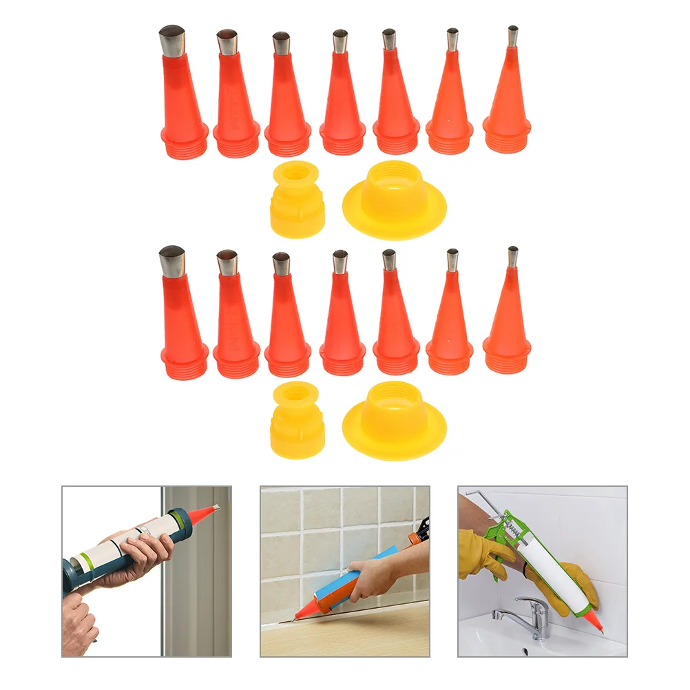 

1 Set Nozzles Reusable Tips Set Tool Finisher Kit For Home Improvement Bathroom Sealing Sink Joint Frame Seal
