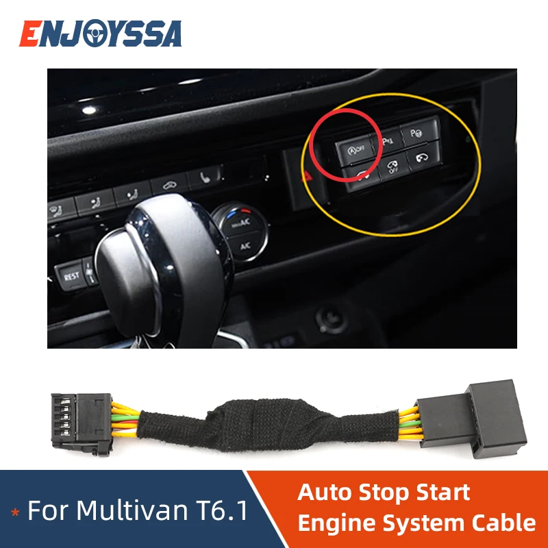 For VW Multivan T6.1 T-cross for Skoda Fabia Automatic Stop Start Engine System Off Device Control Sensor Plug Stop Cancel Cable