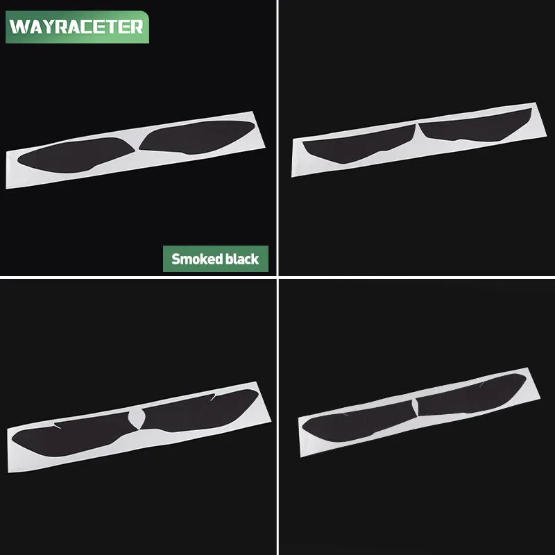 Car Headlight Tint Smoked Black Protective Film Transparent TPU Sticker For BMW M5 F90 2021 G90 G99 2025 F10 2011 + Accessories