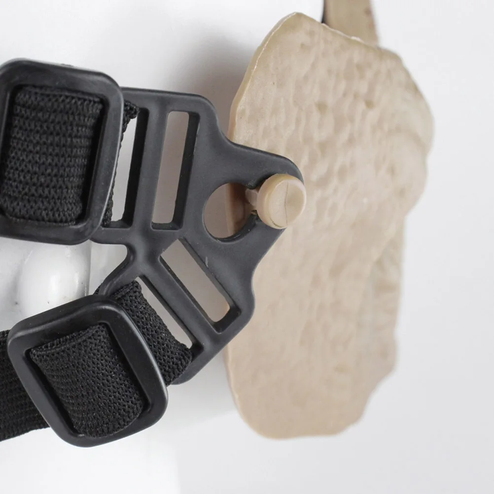 Halloween-Schädel-Halbgesichtsmaske, Horror-Maskerade, schützende, atmungsaktive Zombie-Maske für Party, Outdoor-Sportarten