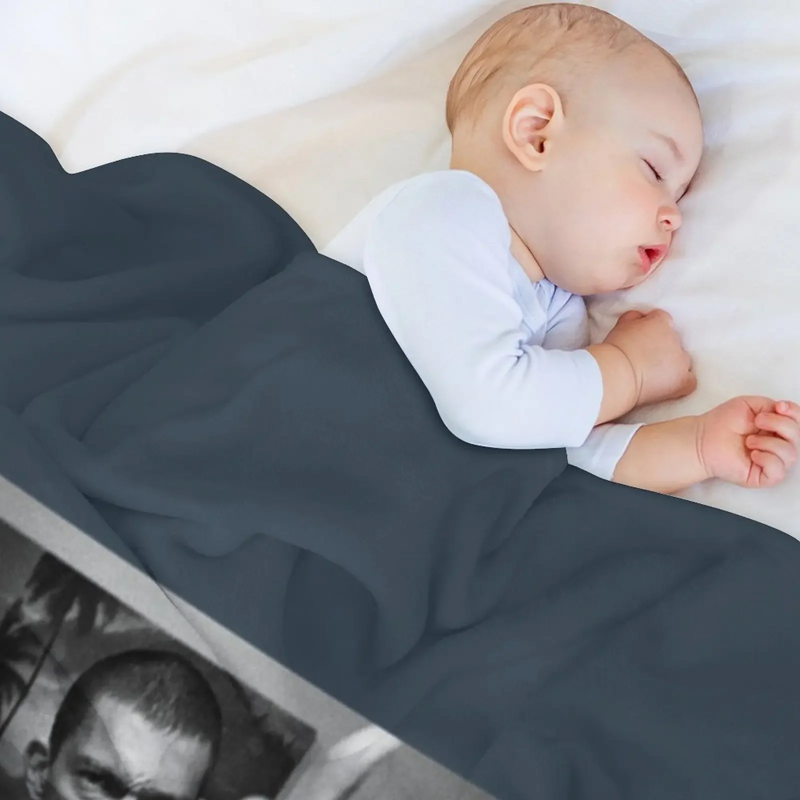 La Haine Vinz Vincent Cassel Throw Blanket for babies Custom Hair Cute Plaid Blankets