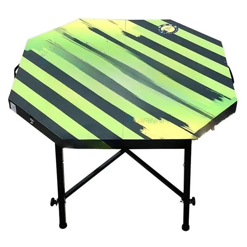 Football table foot table polygon, folding portable