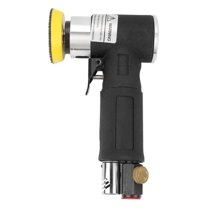 

Micro Air Angle Sander 90 Degree Pneumatic Polishing Machine +2 Inch 3 Inch Sanding Pad 16000 Portable Polishing Gr