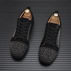 Mens Shoes Leather Male Men's Men Sneakers Dress Shoes for Men Luxury Designer Loafers Platform Men Leather Man Shoes