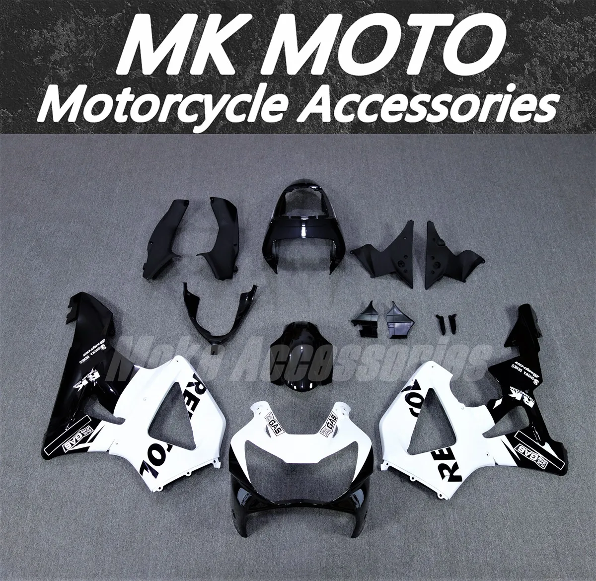 

Motorcycle Fairings Kit Fit For Cbr900rr 929 2000-2001 Bodywork Set High Quality Abs Injection New Black White