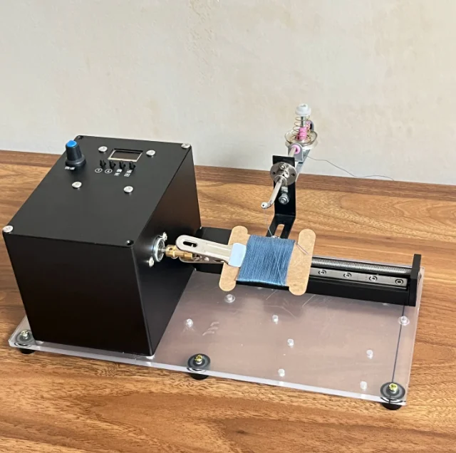 Automatic winding machine Parallel reciprocating wiring machine Countable splitting small winding machine equipment